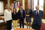 Firma del convenio para la creación de la sede permanente de la UMU en Archena