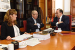 Firma del convenio para la XXIII edición del Premio de Novela Vargas Llosa