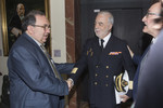 Reunión del rector con el director del Museo Naval