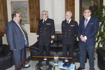 Reunión del rector con el director del Museo Naval