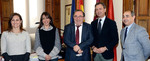 Firma del convenio de colaboración de voluntariado universitario entre la Universidad de Murcia y el Ayuntamiento de Yecla