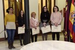 Homenaje a las estudiantes ganadoras del Premio Nacional de fin de Carrera en el curso 2012-2013