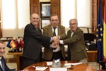 Convenio entre la Universidad de Murcia y las asociaciones de Rotary Club Murcia Universidad y Rotary Cub Murcia