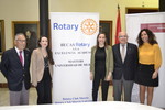 Acto de entrega de las ayudas al estudio "Juan Cuello" y "Rotary Club"