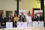 Acto de entrega de las ayudas al estudio "Juan Cuello" y "Rotary Club"