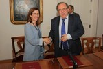 Firma de Convenio UMU y Ayuntamiento de Cartagena