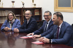 19/01/2023 Firma convenio Universidad de Zakho y reunión del proyecto ERASMUS+ APPRAIS